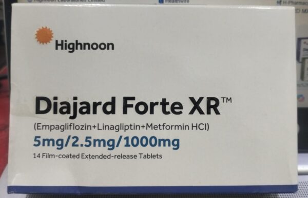 Diajard Forte XR 5mg/2.5mg/1000mg