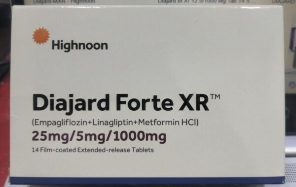 Diajard Forte XR 25mg/5mg/1000mg