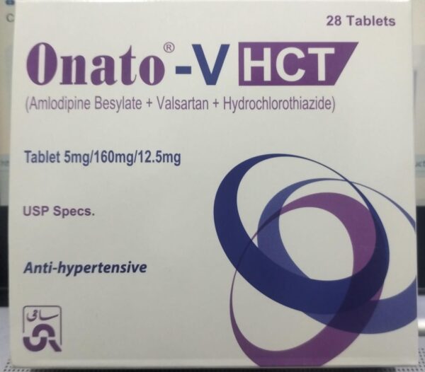 Onato V HCT 5mg/160mg/12.5mg