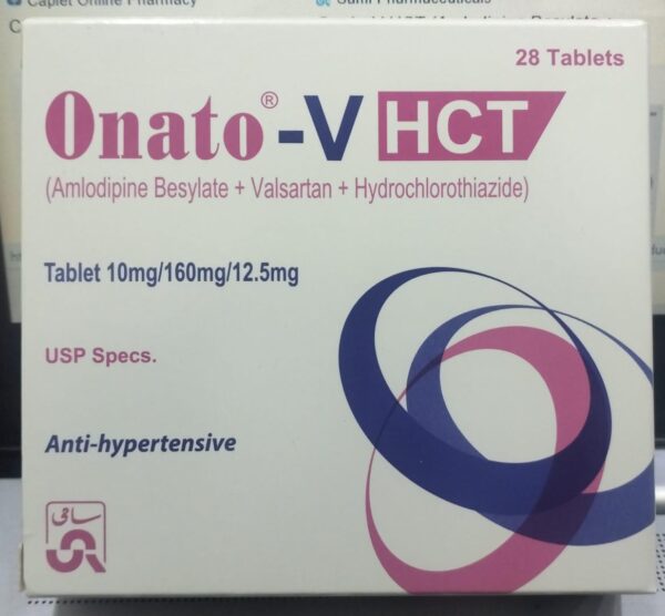 Onato V HCT 10mg/160mg/12.5mg