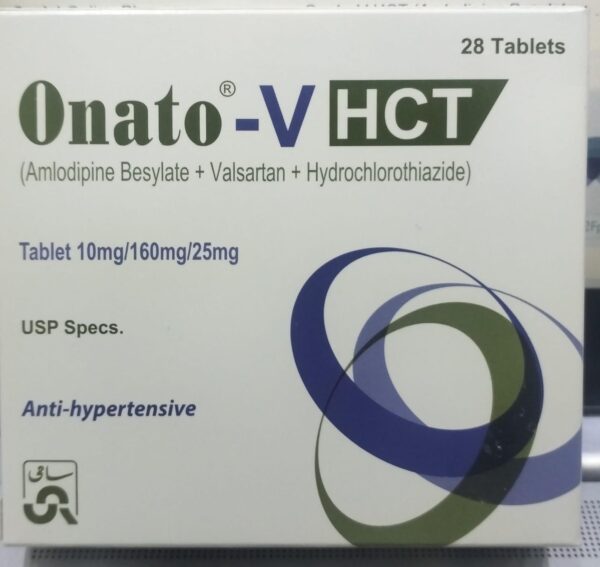 Onato V HCT 10mg/160mg/25mg