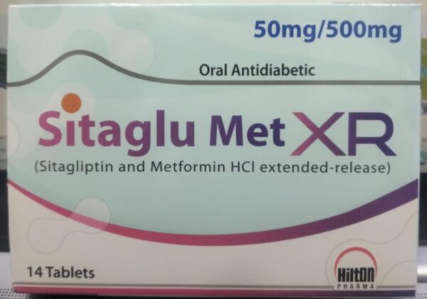 Sitaglu Met XR 50mg/500mg (14tab)