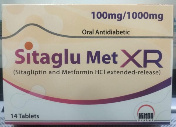 Sitaglu Met XR 100mg/1000mg (14tab)