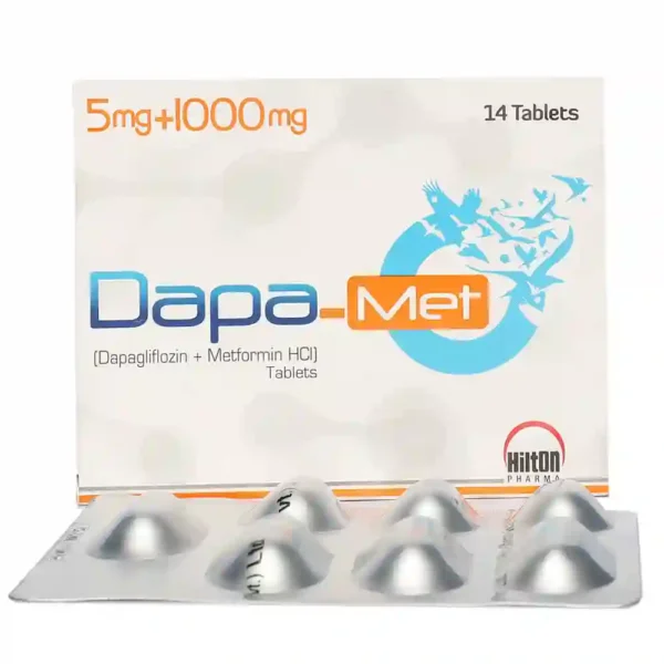 Dapa Met 5mg+1000mg