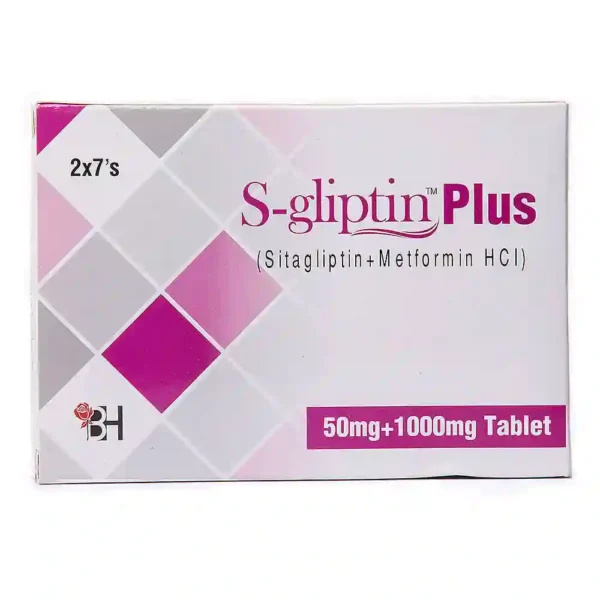 S-gliptin Plus 50mg+1000mg