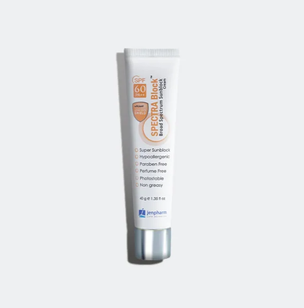 Spectra Block Broad Spectrum Sunblock Cream 40g