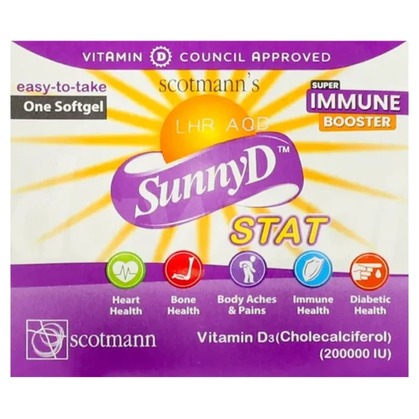 Cap Sunny D Stat 200000iu