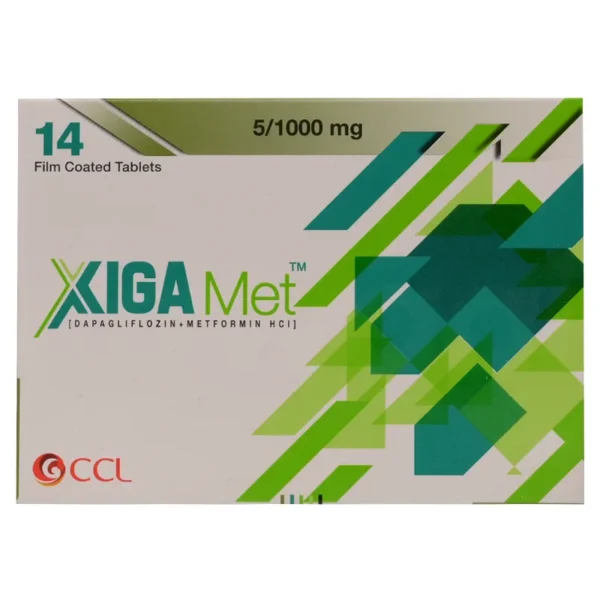 Xiga Met 5mg/1000mg